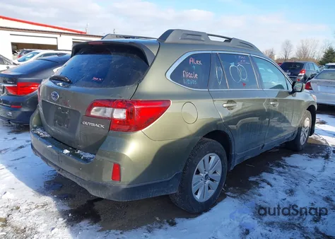 2015 Subaru Outback 2.5I Premium из США, поврежденный, VIN 4S4BSBCC1F3211246